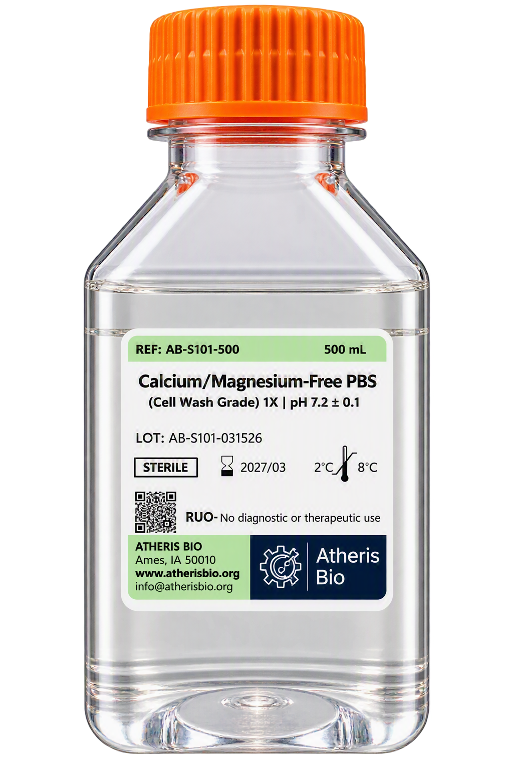 Calcium/Magnesium-Free PBS