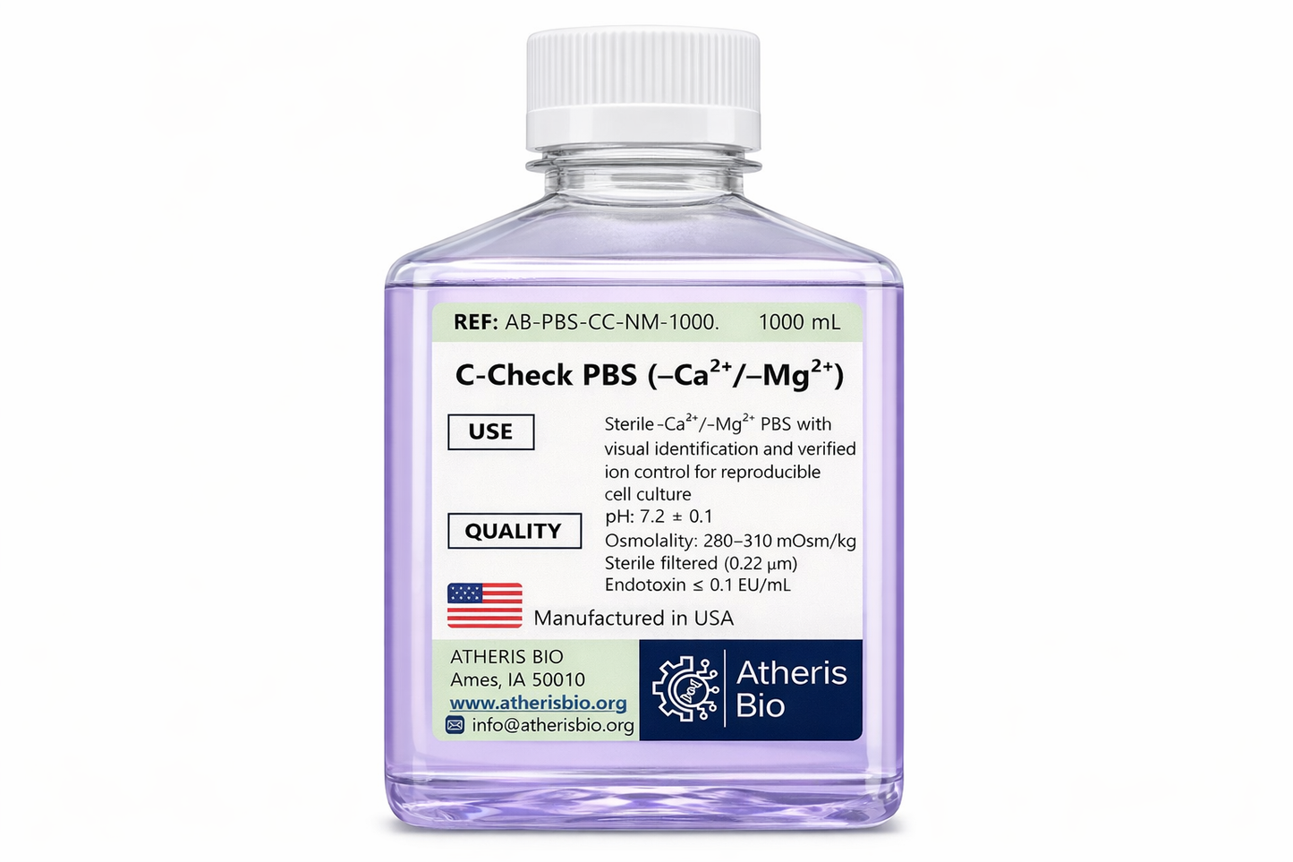 C-Check PBS (–Ca²⁺ / –Mg²⁺)